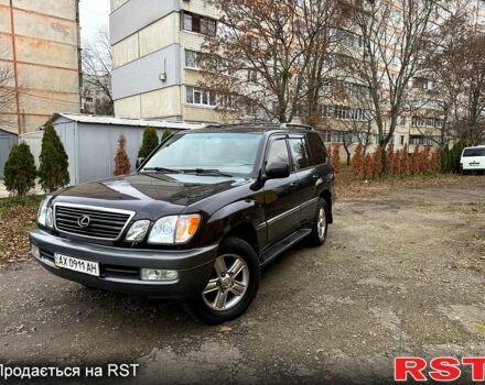 Чорний Лексус ЛХ, об'ємом двигуна 4.7 л та пробігом 237 тис. км за 8200 $, фото 1 на Automoto.ua