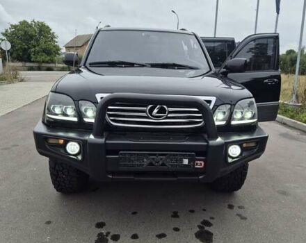 Черный Лексус ЛХ, объемом двигателя 4.7 л и пробегом 415 тыс. км за 16000 $, фото 16 на Automoto.ua