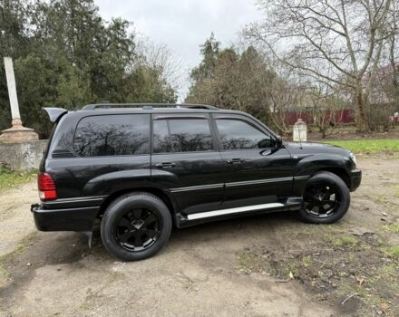 Черный Лексус ЛХ, объемом двигателя 4.7 л и пробегом 365 тыс. км за 13500 $, фото 4 на Automoto.ua