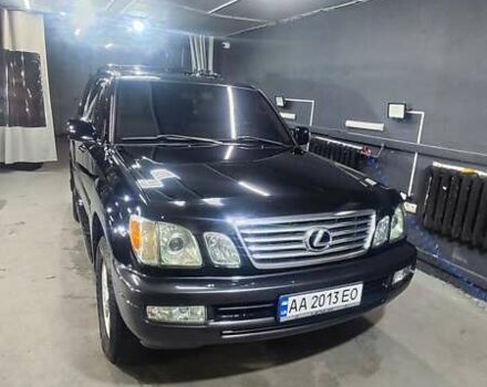 Черный Лексус ЛХ, объемом двигателя 4.7 л и пробегом 430 тыс. км за 13500 $, фото 6 на Automoto.ua