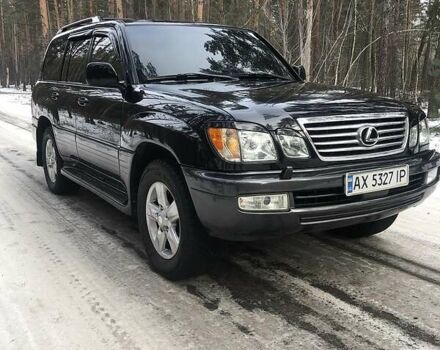 Чорний Лексус ЛХ, об'ємом двигуна 4.7 л та пробігом 373 тис. км за 15000 $, фото 1 на Automoto.ua