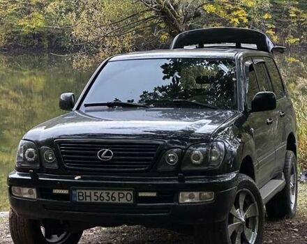 Черный Лексус ЛХ, объемом двигателя 4.66 л и пробегом 367 тыс. км за 17500 $, фото 2 на Automoto.ua
