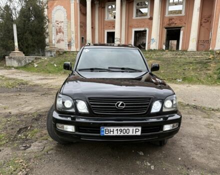 Черный Лексус ЛХ, объемом двигателя 4.7 л и пробегом 365 тыс. км за 13500 $, фото 1 на Automoto.ua