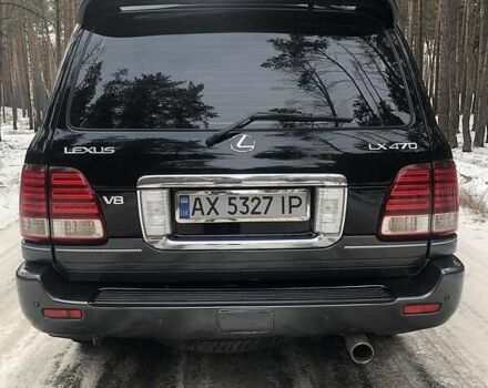 Чорний Лексус ЛХ, об'ємом двигуна 4.7 л та пробігом 373 тис. км за 15000 $, фото 3 на Automoto.ua