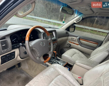 Чорний Лексус ЛХ, об'ємом двигуна 4.7 л та пробігом 330 тис. км за 13000 $, фото 16 на Automoto.ua
