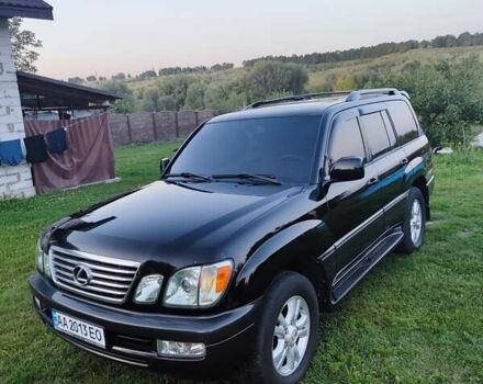 Черный Лексус ЛХ, объемом двигателя 4.7 л и пробегом 430 тыс. км за 13500 $, фото 1 на Automoto.ua