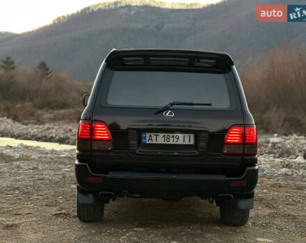 Черный Лексус ЛХ, объемом двигателя 4.66 л и пробегом 330 тыс. км за 12700 $, фото 6 на Automoto.ua