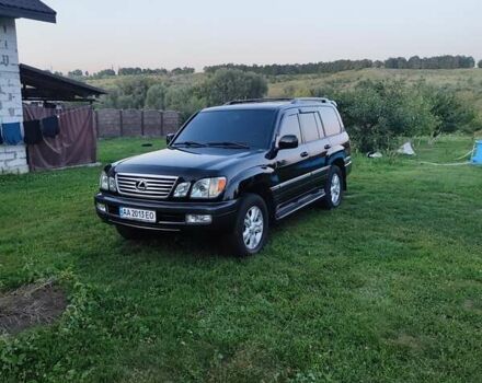 Черный Лексус ЛХ, объемом двигателя 4.7 л и пробегом 430 тыс. км за 13500 $, фото 4 на Automoto.ua