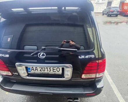Черный Лексус ЛХ, объемом двигателя 4.7 л и пробегом 430 тыс. км за 13500 $, фото 12 на Automoto.ua
