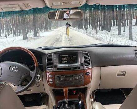 Чорний Лексус ЛХ, об'ємом двигуна 4.7 л та пробігом 373 тис. км за 15000 $, фото 5 на Automoto.ua