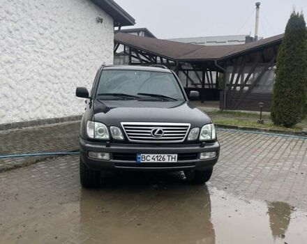 Чорний Лексус ЛХ, об'ємом двигуна 4.66 л та пробігом 317 тис. км за 14900 $, фото 1 на Automoto.ua