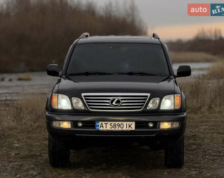 Черный Лексус ЛХ, объемом двигателя 4.7 л и пробегом 286 тыс. км за 13750 $, фото 1 на Automoto.ua