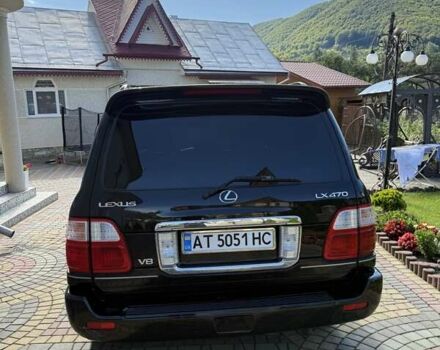 Чорний Лексус ЛХ, об'ємом двигуна 4.7 л та пробігом 480 тис. км за 14500 $, фото 2 на Automoto.ua