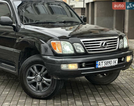 Черный Лексус ЛХ, объемом двигателя 4.66 л и пробегом 286 тыс. км за 13799 $, фото 1 на Automoto.ua