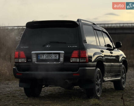 Черный Лексус ЛХ, объемом двигателя 4.7 л и пробегом 286 тыс. км за 13750 $, фото 4 на Automoto.ua