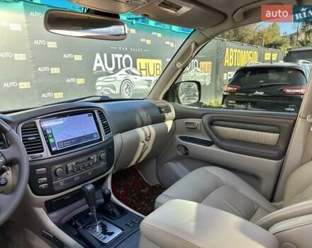 Черный Лексус ЛХ, объемом двигателя 4.67 л и пробегом 185 тыс. км за 16000 $, фото 12 на Automoto.ua