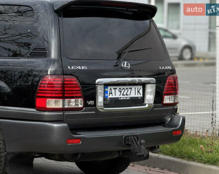 Чорний Лексус ЛХ, об'ємом двигуна 4.7 л та пробігом 250 тис. км за 12900 $, фото 6 на Automoto.ua