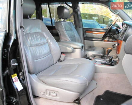 Чорний Лексус ЛХ, об'ємом двигуна 4.66 л та пробігом 303 тис. км за 13800 $, фото 52 на Automoto.ua