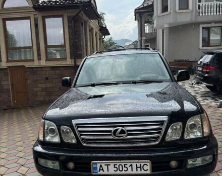 Черный Лексус ЛХ, объемом двигателя 4.7 л и пробегом 460 тыс. км за 15500 $, фото 2 на Automoto.ua