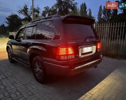 Черный Лексус ЛХ, объемом двигателя 4.66 л и пробегом 370 тыс. км за 14500 $, фото 3 на Automoto.ua