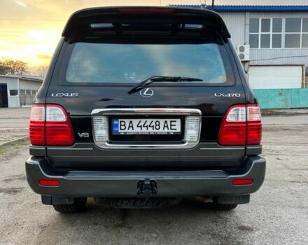 Черный Лексус ЛХ, объемом двигателя 4.7 л и пробегом 402 тыс. км за 14999 $, фото 4 на Automoto.ua