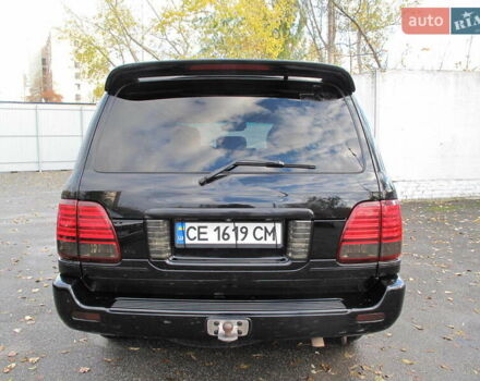 Чорний Лексус ЛХ, об'ємом двигуна 4.66 л та пробігом 303 тис. км за 13800 $, фото 5 на Automoto.ua