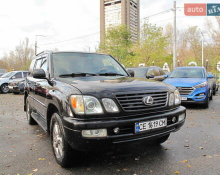 Чорний Лексус ЛХ, об'ємом двигуна 4.66 л та пробігом 303 тис. км за 13800 $, фото 4 на Automoto.ua