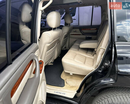 Черный Лексус ЛХ, объемом двигателя 4.7 л и пробегом 290 тыс. км за 15500 $, фото 28 на Automoto.ua