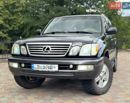 Чорний Лексус ЛХ, об'ємом двигуна 4.7 л та пробігом 263 тис. км за 14200 $, фото 1 на Automoto.ua