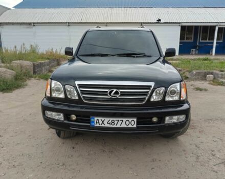 Черный Лексус ЛХ, объемом двигателя 4.7 л и пробегом 330 тыс. км за 14500 $, фото 1 на Automoto.ua