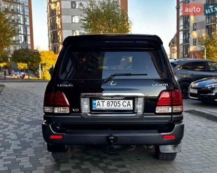 Лексус ЛХ 2005 у Івано-Франківську на Automoto.ua Чорний Лексус ЛХ, об'ємом двигуна 4.7 л та пробігом 296 тис. км за 15850 $, фото 43 на Automoto.ua