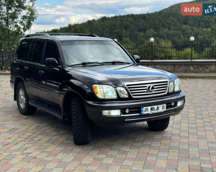 Чорний Лексус ЛХ, об'ємом двигуна 4.7 л та пробігом 263 тис. км за 14200 $, фото 8 на Automoto.ua