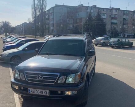 Черный Лексус ЛХ, объемом двигателя 4.7 л и пробегом 220 тыс. км за 13800 $, фото 1 на Automoto.ua