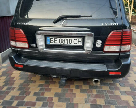 Черный Лексус ЛХ, объемом двигателя 4.66 л и пробегом 290 тыс. км за 14000 $, фото 1 на Automoto.ua