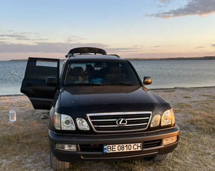 Черный Лексус ЛХ, объемом двигателя 4.66 л и пробегом 290 тыс. км за 14000 $, фото 4 на Automoto.ua