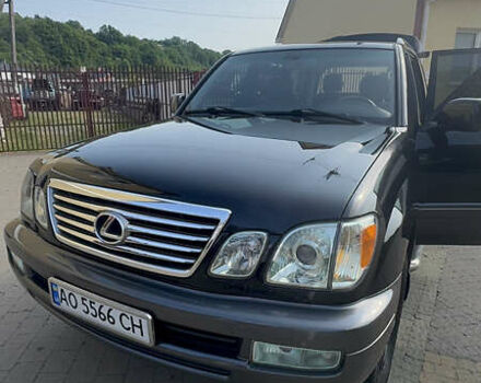 Черный Лексус ЛХ, объемом двигателя 4.66 л и пробегом 352 тыс. км за 15600 $, фото 24 на Automoto.ua