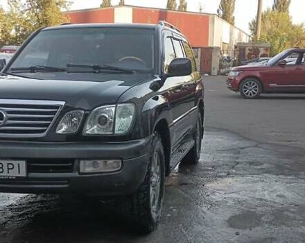 Черный Лексус ЛХ, объемом двигателя 4.66 л и пробегом 497 тыс. км за 13000 $, фото 4 на Automoto.ua