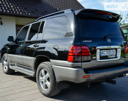 Черный Лексус ЛХ, объемом двигателя 4.67 л и пробегом 330 тыс. км за 19500 $, фото 4 на Automoto.ua