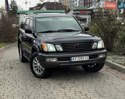 Черный Лексус ЛХ, объемом двигателя 4.67 л и пробегом 377 тыс. км за 14999 $, фото 1 на Automoto.ua