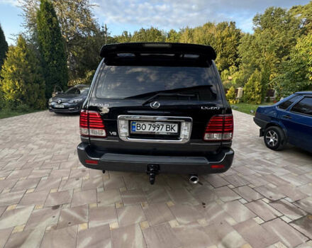 Черный Лексус ЛХ, объемом двигателя 4.66 л и пробегом 192 тыс. км за 18800 $, фото 16 на Automoto.ua