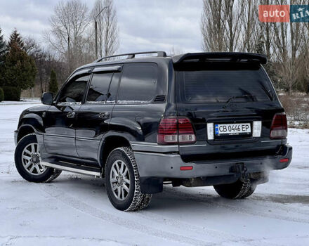 Черный Лексус ЛХ, объемом двигателя 4.7 л и пробегом 249 тыс. км за 14800 $, фото 2 на Automoto.ua