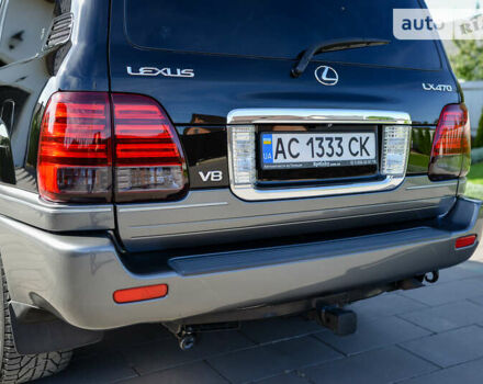 Черный Лексус ЛХ, объемом двигателя 4.67 л и пробегом 330 тыс. км за 19500 $, фото 12 на Automoto.ua