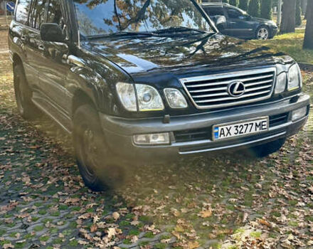 Черный Лексус ЛХ, объемом двигателя 4.7 л и пробегом 350 тыс. км за 12200 $, фото 5 на Automoto.ua