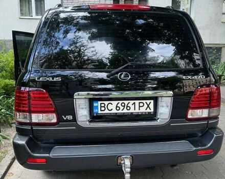 Черный Лексус ЛХ, объемом двигателя 4.66 л и пробегом 330 тыс. км за 16000 $, фото 2 на Automoto.ua