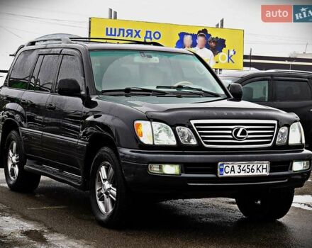 Чорний Лексус ЛХ, об'ємом двигуна 4.66 л та пробігом 270 тис. км за 19800 $, фото 1 на Automoto.ua