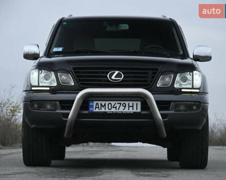 Черный Лексус ЛХ, объемом двигателя 4.66 л и пробегом 258 тыс. км за 16500 $, фото 4 на Automoto.ua