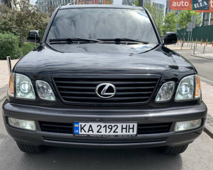 Черный Лексус ЛХ, объемом двигателя 4.66 л и пробегом 170 тыс. км за 16500 $, фото 19 на Automoto.ua