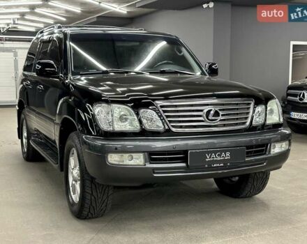 Черный Лексус ЛХ, объемом двигателя 4.66 л и пробегом 211 тыс. км за 19800 $, фото 1 на Automoto.ua