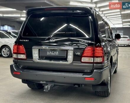 Черный Лексус ЛХ, объемом двигателя 4.66 л и пробегом 211 тыс. км за 19800 $, фото 7 на Automoto.ua