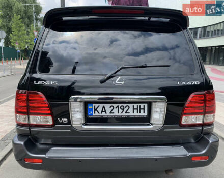 Черный Лексус ЛХ, объемом двигателя 4.66 л и пробегом 170 тыс. км за 16500 $, фото 9 на Automoto.ua